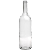 Bottles | Wine | 750ml Bordeaux Clear Screw Top